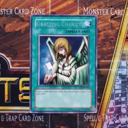 1x Graceful Charity - Rare - DB2-EN095 - LP - Image 1