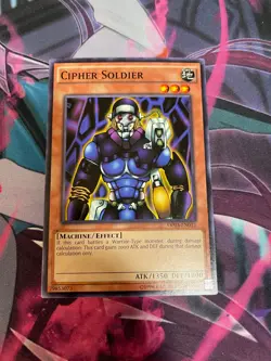 YUGIOH - CIPHER SOLDIER - COMMON - OP03 - NM - Image 1