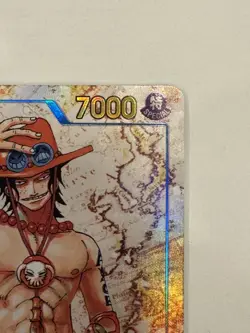 Portgas D Ace OP13-119 Secret Rare Alternate Art One Piece Card ENG NM - Image 4