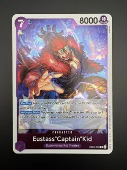 Eustass "Captain" Kid EB04-039 R One Piece The Azure Sea's Seven - Image 1