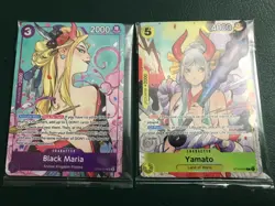 Black Maria & Yamato (Illustration Box Vol.2) One Piece Promotion Cards Set - Image 1
