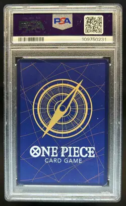2024 One Piece Wings of The Captain Roronoa Zoro Manga Alt Art #OP06-118 PSA 10 - Image 2