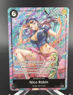 One Piece Trading Card Game Legacy of the Master Nico Robin OP12-087 Alt Art - Image 1