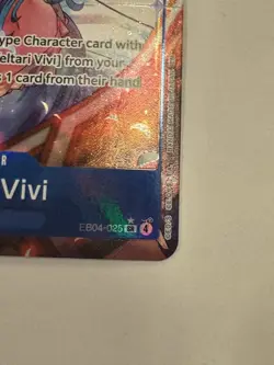One piece TCG EB04-025 Nefeltari Vivi Alternate Art - OP14 The Azure Sea’s Seven - Image 5