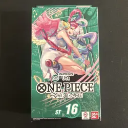 One Piece Tcg Starter Deck ST-16 Uta Green Deck English Open Box No PRB Pack! - Image 1
