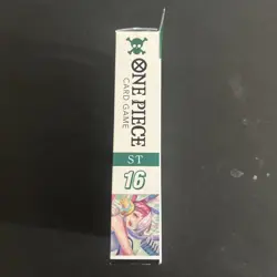 One Piece Tcg Starter Deck ST-16 Uta Green Deck English Open Box No PRB Pack! - Image 4