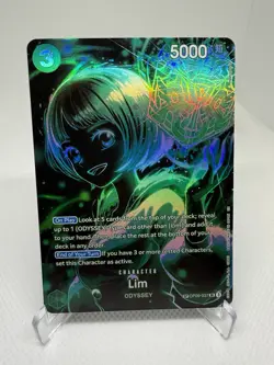 Lim (SP) OP09-037 SR Legacy Of The Master One Piece CCG English - Image 1