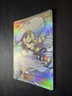 Pokemon TCG Lillie Full Art Trainer 147/149 Sun & Moon Base Set 2017 - Image 2