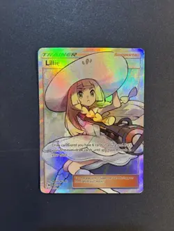 Pokemon TCG Lillie Full Art Trainer 147/149 Sun & Moon Base Set 2017 - Image 1