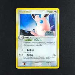 Wigglytuff 13/100 - Crystal Guardians - Pokemon Card - Image 1