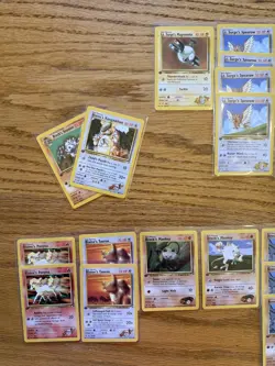 Gym Heroes - First Edition NM/LP - Card Lot - Pokemon WOTC - Image 3