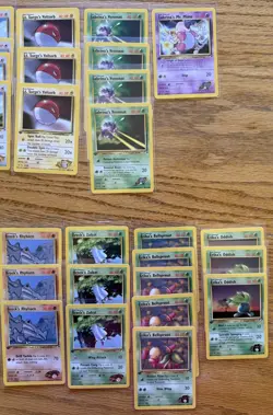 Gym Heroes - First Edition NM/LP - Card Lot - Pokemon WOTC - Image 4