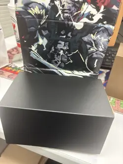 The Orange Metal Gear Solid Solid Snake Faux Leather Deck Box, Card Dividers - Image 4