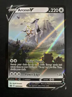 Arceus V SWSH204 SWSH: Sword & Shield Promo Cards Holo - Image 3