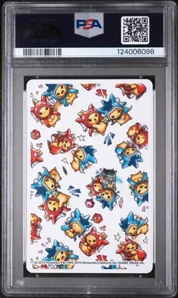 2015 POKEMON PLAYING CARDS PRETEND MAGIKARP & GYARADOS PIKACHU JOKER PSA 10 - Image 2