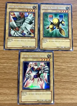 Konami Yu-Gi-Oh! TCG Duelist of the Roses 3 Card Lot - Alpha, Beta, Gamma - Image 1