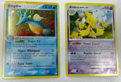 Lot of 8 Vintage Holographic Pokemon TCG Trading Cards (Umbreon, Espeon, Mew) - Image 4