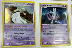 Lot of 8 Vintage Holographic Pokemon TCG Trading Cards (Umbreon, Espeon, Mew) - Image 5