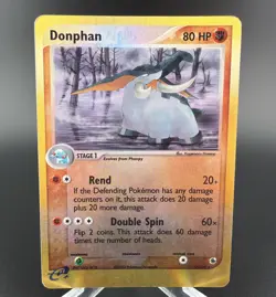 Donphan 17/109 Ex Ruby and Sapphire Reverse Holo Pokemon Card MP - Image 1