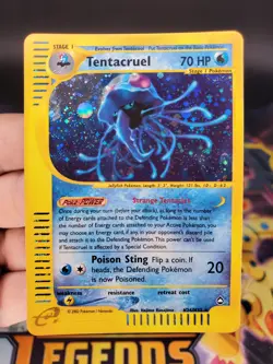 Pokemon Tentacruel - H26/H32 - Aquapolis Holo Rare Card LP- - Image 1