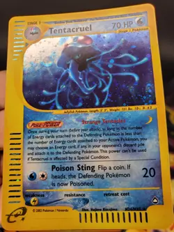 Pokemon Tentacruel - H26/H32 - Aquapolis Holo Rare Card LP- - Image 5