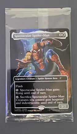 Spectacular Spider-Man (Borderless) Media Promos Foil - Image 1