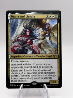 Drana and Linvala 222 March of the Machine MOM MTG NM - Image 1