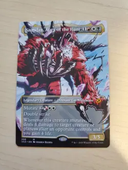 MTG, Snapdax, Apex of the Hunt - Showcase, 308, Mythic Rare, Ikoria, NM - Image 1