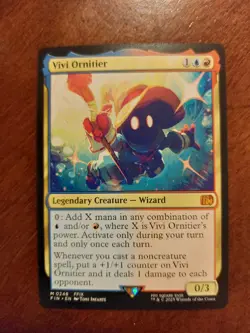 MTG Vivi Ornitier Final Fantasy Regular Card NM Condition - Image 1