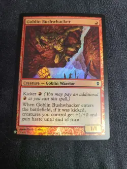 Goblin Bushwhacker ✨Foil NM✨ Mystery Booster The List ✨ Magic The Gathering MTG - Image 1