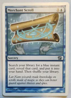 MTG Magic [x1] Merchant Scroll [x1] 8th Edition M/NM - Image 1