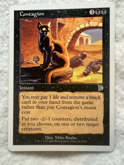 MTG - Contagion - LP - Deckmasters Garfield vs Finkel #2 - Uncommon - EN - Reg - Image 1