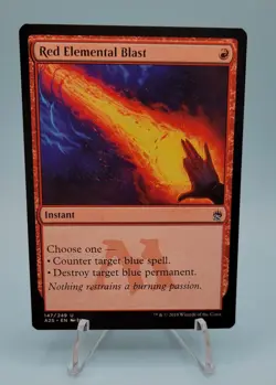 Red Elemental Blast x1 MTG Masters 25 Magic Light Play LP English - Image 1