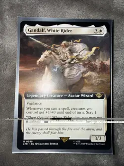 Gandalf, White Rider (Extended Art) Universes Beyond: the Lord of the Ring Reg - Image 1