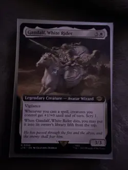 Gandalf, White Rider (Extended Art) Universes Beyond: the Lord of the Ring Reg - Image 2