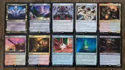 MTG Magic the Gathering Collection Lot 100 Rares/Mythics w/ 10 Foils NM #123 - Image 2