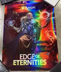 Magic The Gathering Edge of Eternities Foil Promo Poster - Image 1