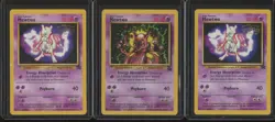 2000 Pokemon (LOT x3) MEWTWO #3 #14 Black Star Promo First Movie JFB4 - Image 1