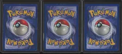 2000 Pokemon (LOT x3) MEWTWO #3 #14 Black Star Promo First Movie JFB4 - Image 2