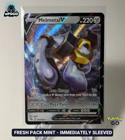 Melmetal V 047/078 Ultra Rare Full Art Pokemon TCG: Pokemon Go Card MINT 🔩 - Image 1