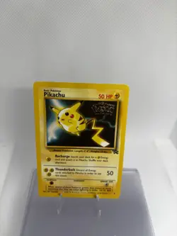 Pokemon TCG Pikachu #4 WOTC Promo Light Play Condition - Image 2