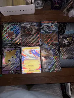 Pokemon TCG Card Lot. Jirachi V Promo Card NM JUMBO. Surging Sparks. Stamp. - Image 1