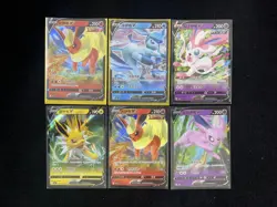 2025 Pokemon TCG S.Chinese CBB2C 08 13/14 09 13/15 Sylveon V Lot*6 UC34 - Image 1