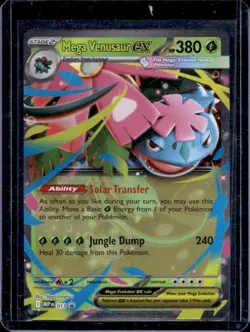 2025 Pokemon ME Black Star Promos Mega Venusaur ex #013 - Image 1