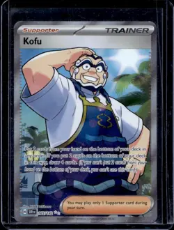2024 Pokemon SV Stellar Crown SCR EN Kofu #165/142 - Image 1