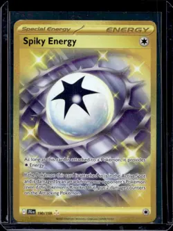2025 Pokemon SV Journey Together JTG EN Spiky Energy #190/159 - Image 1