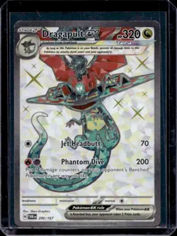 2024 Pokemon SV Twilight Masquerade TWM EN Dragapult ex #200/167 - Image 1