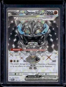 2024 Pokemon SV Twilight Masquerade TWM EN Cornerstone Mask Ogerpon ex #199/167 - Image 1