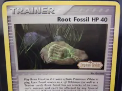 Pokemon EX Legend Maker Root Fossil 80/92 - REVERSE HOLO - LP - Image 3