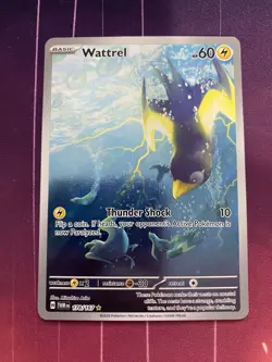 Pokemon: Wattrel 178/167 IR (Near Mint) Ships Fast and Safe! - Image 1